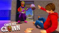 Crazy Ice Scream Clown Games 2 Screen Shot 1