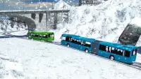 Coach Driver Snow Simulator Screen Shot 2