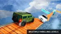 jogo de desafio de stunt & simulador de carro Screen Shot 2