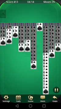 Spider Solitaire:Daily Challenges Screen Shot 0