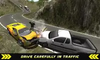 Taxi Driver Hill Climb sim 3D Screen Shot 1