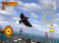 Águia Pássaro Cidade Simulator Screen Shot 5