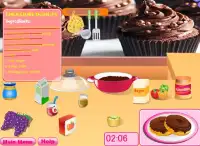 cooking games cook chocolate cakes Screen Shot 4