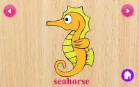 Games for Kids Sea Animals Puzzles Free Screen Shot 3