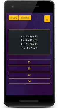 Millionaire - Math Brain Trivia Quiz Screen Shot 9