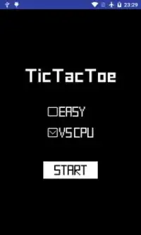 Tic Tac Toe Retro Screen Shot 0