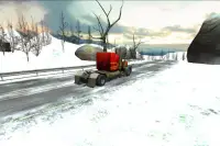 nieve camión carreras coches Screen Shot 3