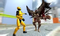 Real Police Robot Speed Hero:Monster Hero City War Screen Shot 3
