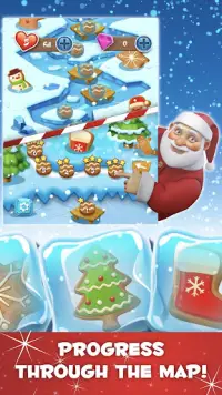 Christmas Cookie Land : Christmas Puzzle Game Screen Shot 3