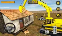 난파 크레인 시뮬레이터 2019 : 집 움직이는 게임 Screen Shot 5