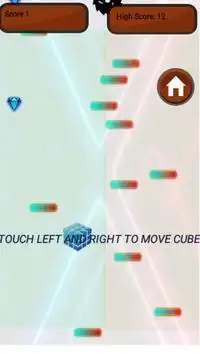 cube jump neon Screen Shot 3