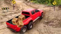 Pickup Cargo Truck Games Screen Shot 1