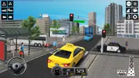 jogo de táxi: taxi simulador Screen Shot 2