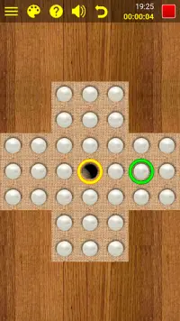 Marble Solitaire Puzzle Screen Shot 0