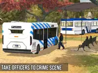 Polizei-Bus Offroad-Fahrer Screen Shot 12