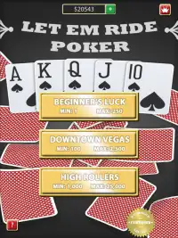 Let Em Ride Poker - Bonus Screen Shot 5