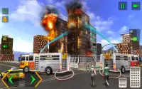 rescate de bombero - simulador de camión bomberos Screen Shot 7