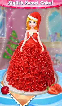 Doll cake decorating Cake Game Screen Shot 7