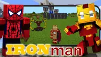 Iron Man Skin Mod Minecraft Screen Shot 0