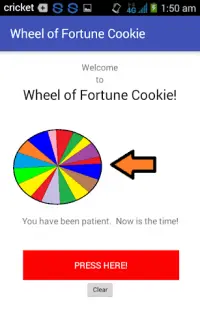 Wheel of Fortune Cookie Screen Shot 2