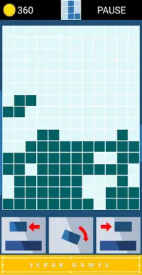 Brick Puzzle Game Screen Shot 1