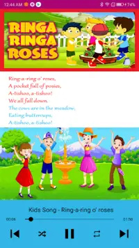 Kids Song - Best Offline Nursery Rhymes Screen Shot 1