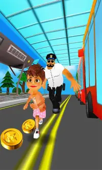 Subway Baby Run - Endless Runner Game 3D Adventure Screen Shot 4