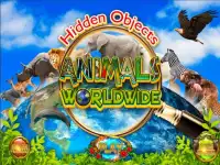 Hidden Objects Animal World - Puzzle Object Games Screen Shot 0