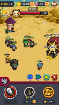 Merge Battle Heroes Screen Shot 1