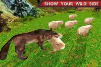 Angry Wild Wolf Jungle Attack: Wolf Simulator 3D Screen Shot 4