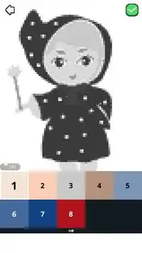 Pixel Art Fantasy - Coloring By Number Screen Shot 2