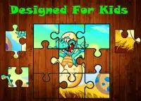Puzzle kartun dinosaurus anak-anak Screen Shot 4