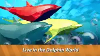돌고래의 세계 - 해양 생물 시뮬레이터에서 뛰어 드십시오! Screen Shot 8