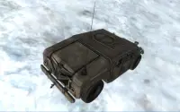 Army 4x4 Snow Driving 3D Screen Shot 4