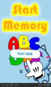 ABC Easy Matching Memory Game Screen Shot 0