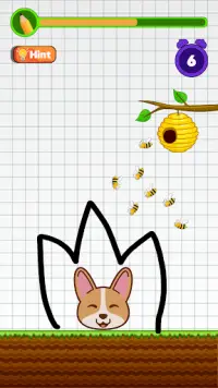 Save The Dog Game - Dog vs Bee Screen Shot 4