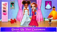 Wedding Bride and Groom Fashion Salon Game Screen Shot 0