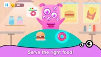 Kitchen monster games for kids Screen Shot 1