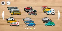 Carros para meninos, quebra-cabeças para crianças Screen Shot 3