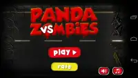 Panda vs Zombie: panda ftw Screen Shot 2