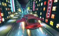 Flying Car Futuristic City Screen Shot 0