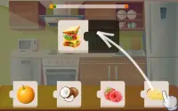 Puzzle for kids - learn food Screen Shot 5