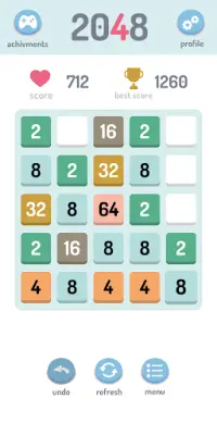 2048 Challenge Screen Shot 1