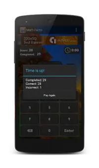 Math Facts Screen Shot 6