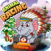 Animals Race - Car Racing 3D