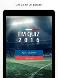 EM Quiz 2016 Screen Shot 6