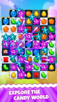 Super candy match3 crush game Screen Shot 0