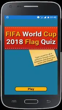 FIFA World Cup 2018 Flag Quiz Screen Shot 0