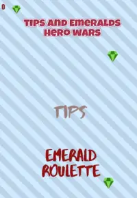 Tips & Emeralds for Hero Wars Screen Shot 0