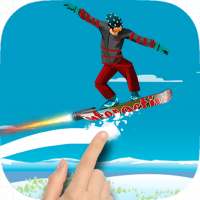 Snowboard Racing - Đường Vẽ Trò chơi thể thao